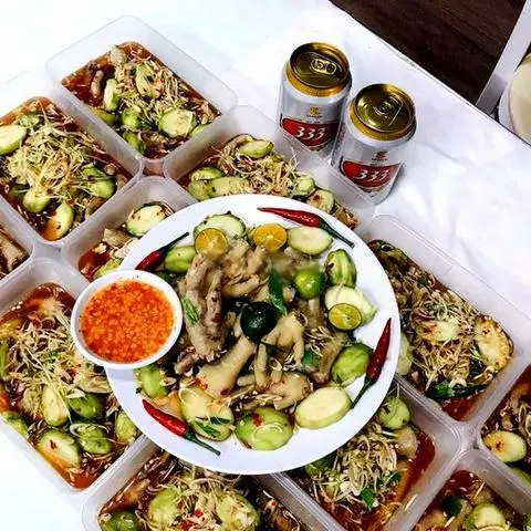 Hình ảnh Chân Gà Sả Tắc Cóc Non (Hộp Lớn)
