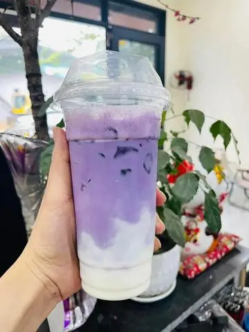 Hình ảnh khoai môn latte 