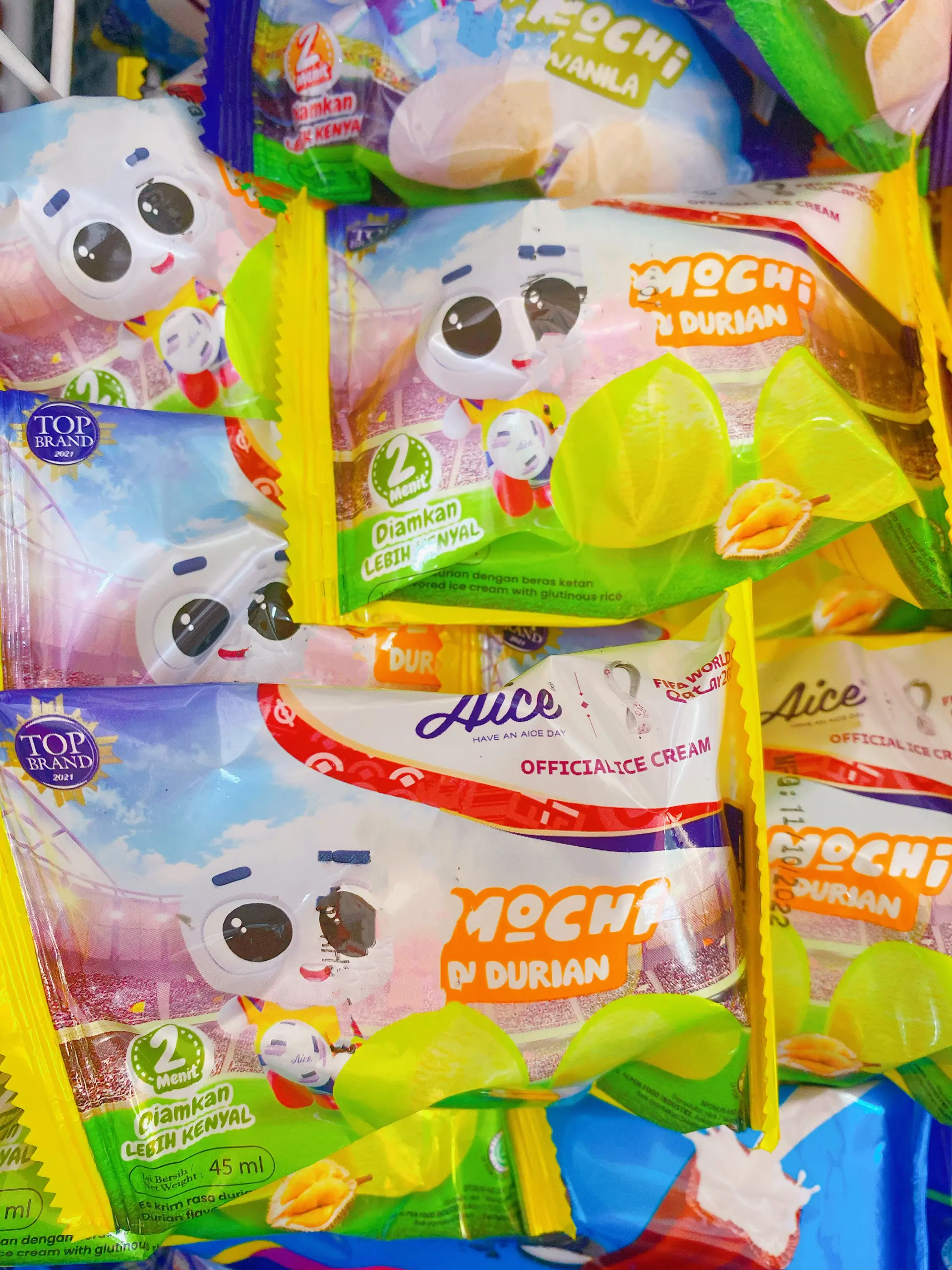 Hình ảnh Kem Aice Mochi Sầu Riêng