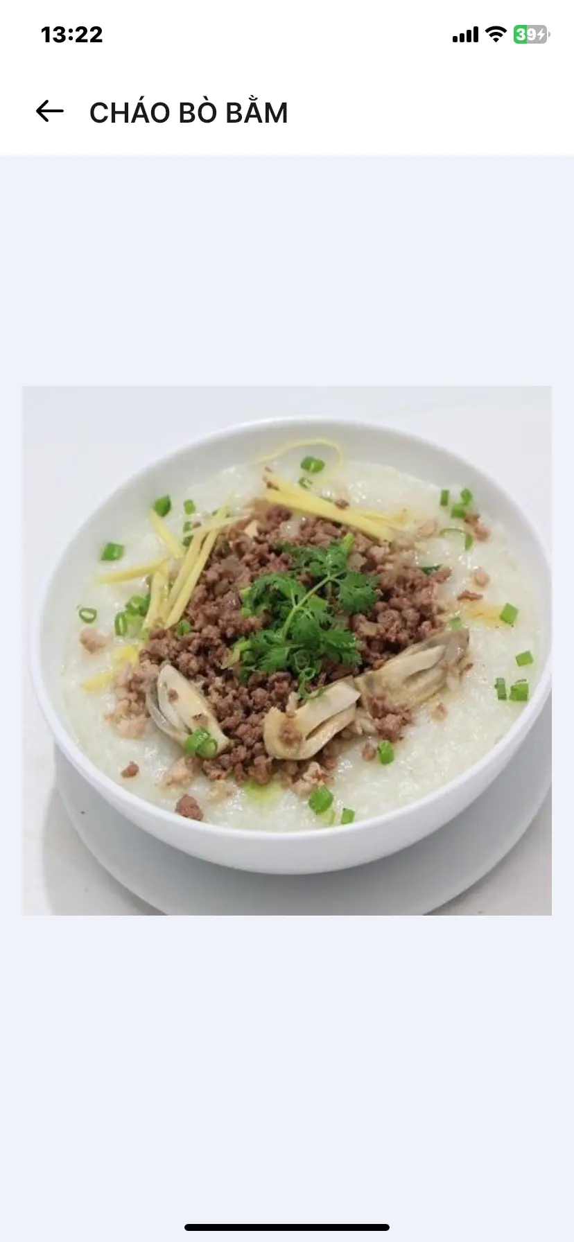 Hình ảnh CHÁO BÒ BẰM