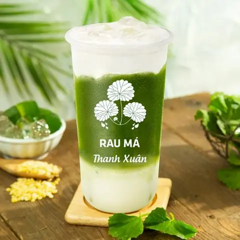 Hình ảnh Rau má - đậu xanh - macchiato