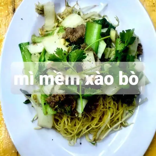 Hình ảnh Mì mềm xào bò