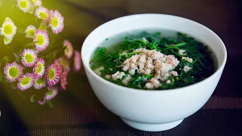 Hình ảnh Canh xà lách xoong