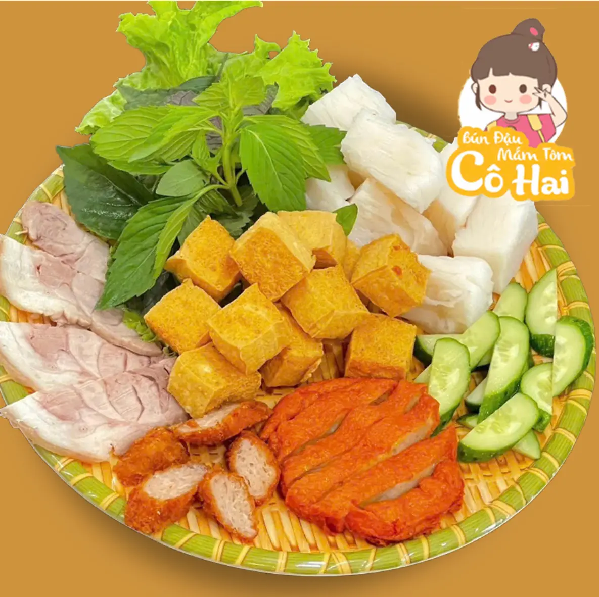 Hình ảnh Bún Đậu Thập Cẩm 1 người + 1 ly Trà Tắc