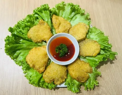 Hình ảnh Nấm bào ngư chiên xù