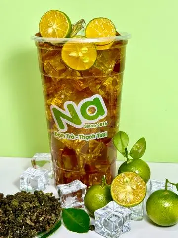 Hình ảnh Lục trà tắc ( chưa có topping)