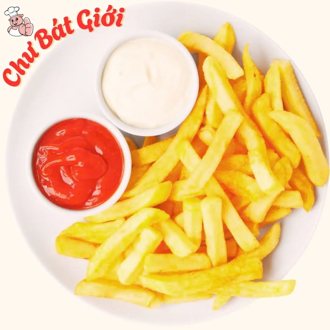 Hình ảnh Khoai Tây Chiên - Lắc phô mai