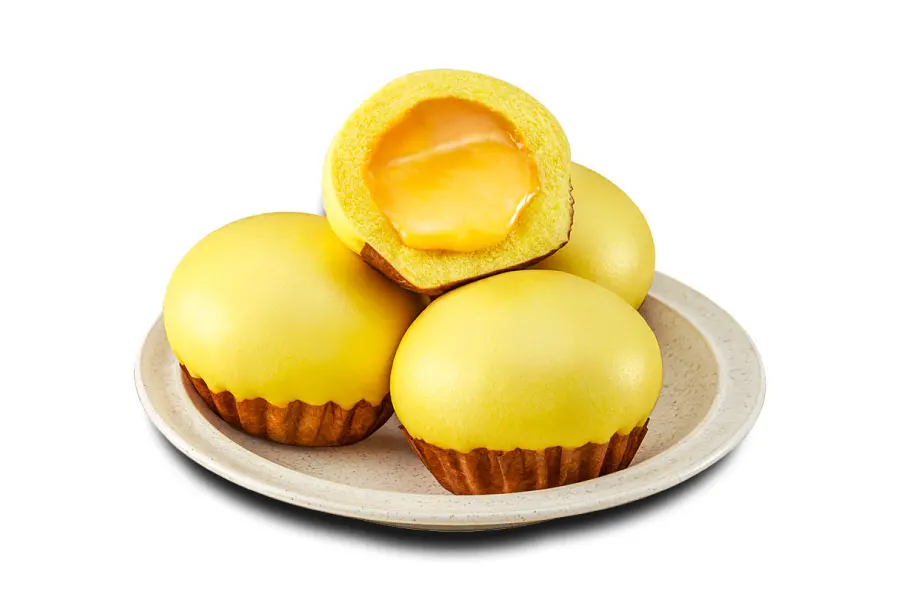 Hình ảnh Bánh Bao Hoàng Kim Trứng Muối Tan Chảy