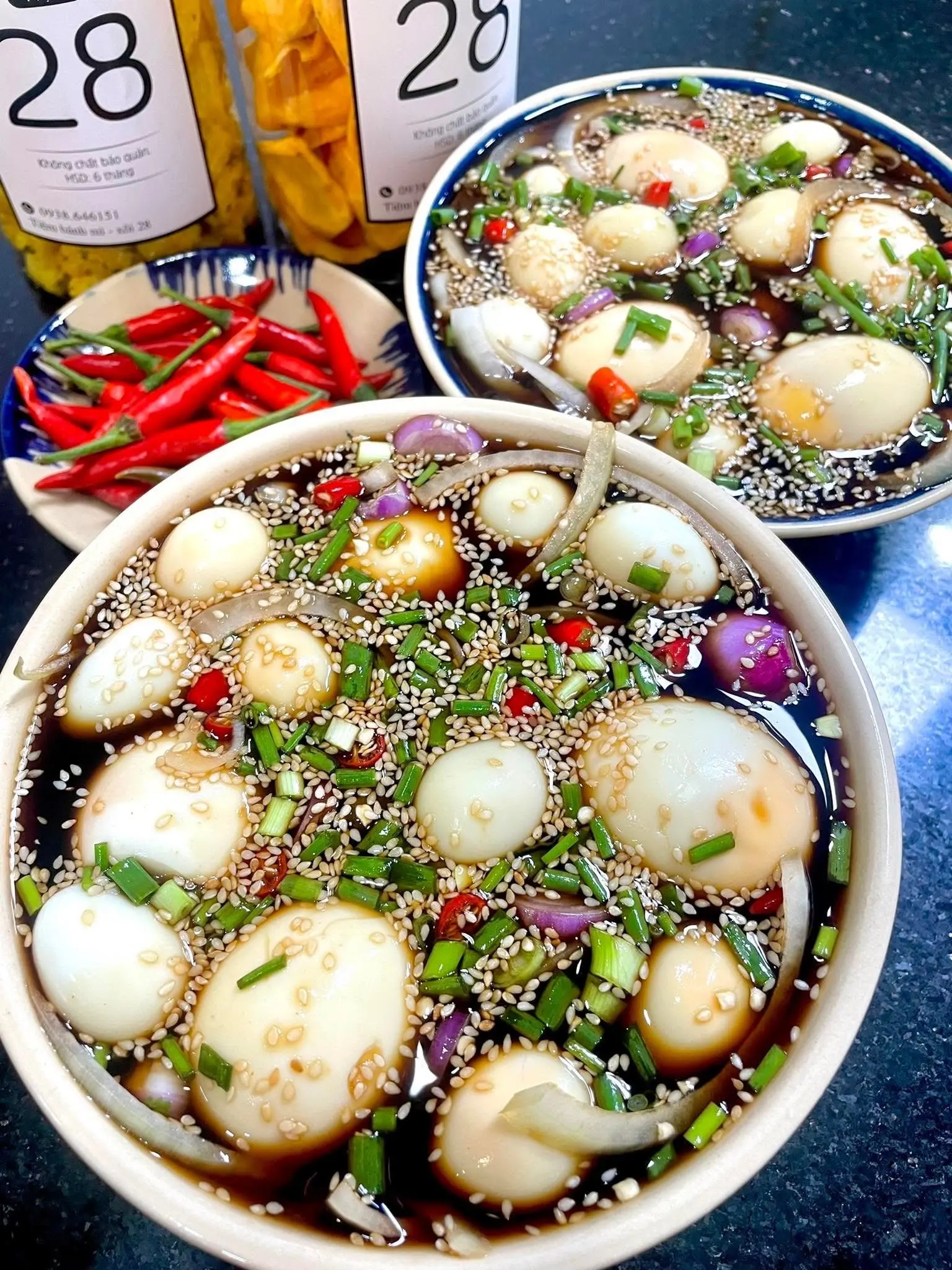 Hình ảnh Trứng cút ngâm tương