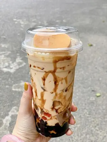 Hình ảnh Trà Sữa Trân Châu Đường Đen Plan 700ml