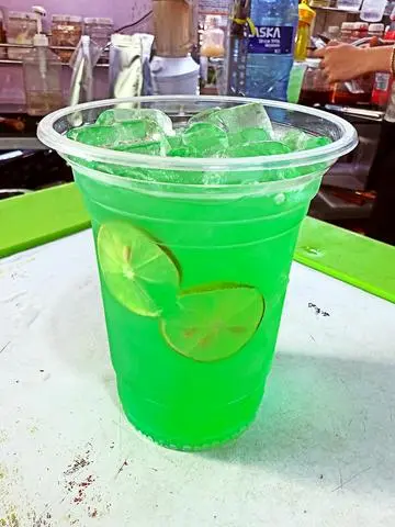 Hình ảnh Soda Bạc Hà Ly Khổng Lồ 800ml
