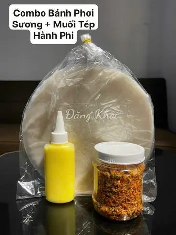 Hình ảnh ComBo Muối Tép - Hành Phi