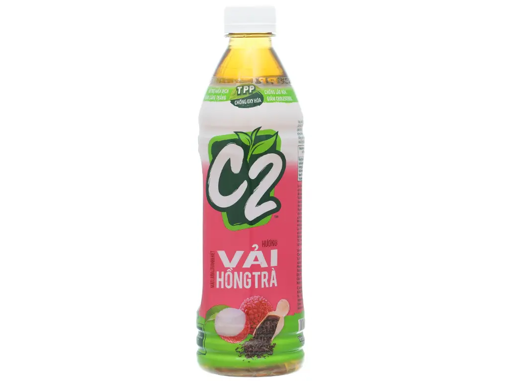 Hình ảnh trà c2 hồng trà vải