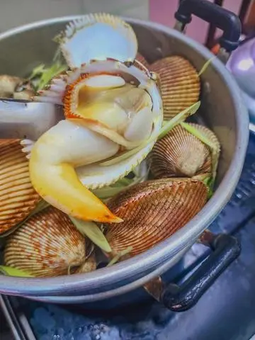 Hình ảnh Sò dương hấp thái
