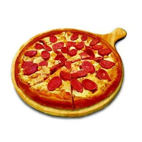 Hình ảnh Pizza 23cm xúc xích