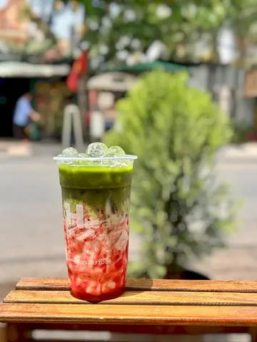 Hình ảnh Matcha Latte Dâu