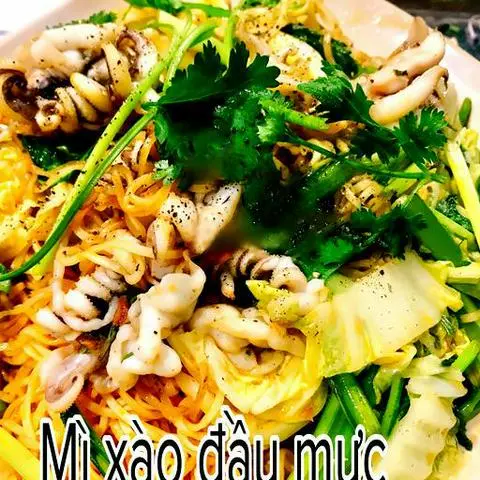 Hình ảnh Mì xào đầu mực