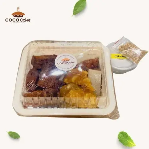 Hình ảnh Set bánh mix 2 loại - bò nướng - chuối hấp