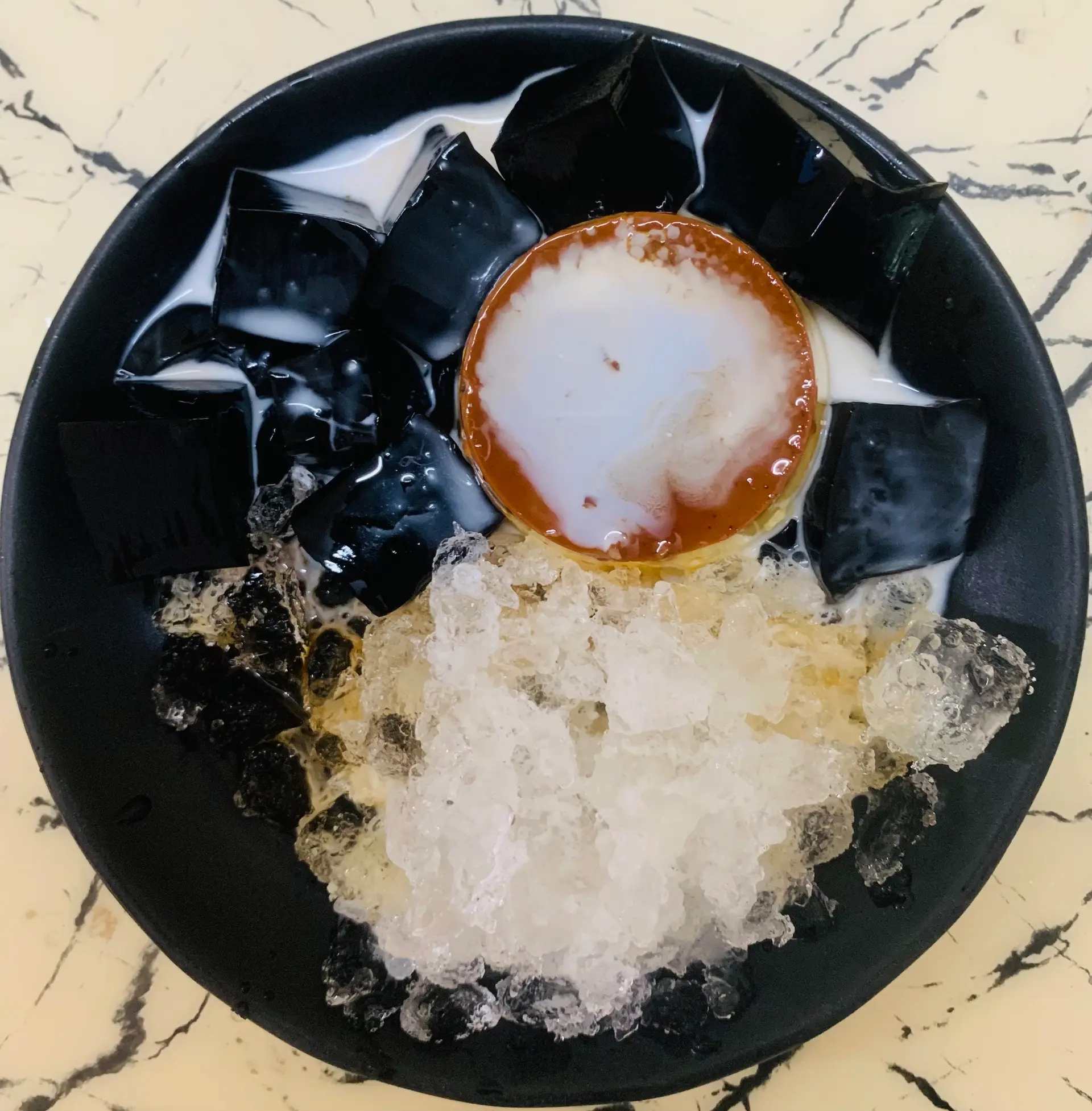 Hình ảnh Flan sương sáo