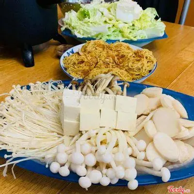 Hình ảnh Lẩu Thập Cẩm Nấm + 2 chai nước suối