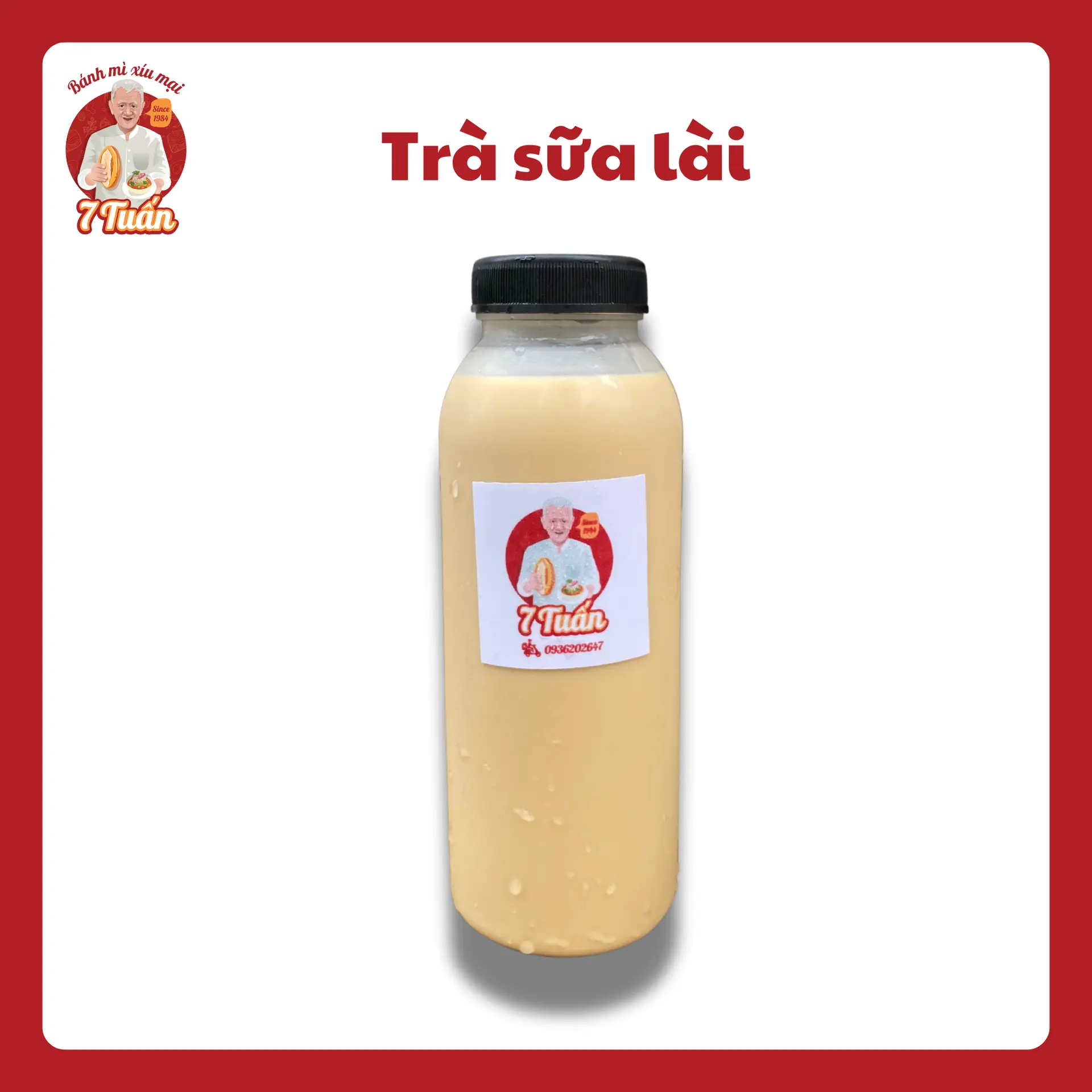 Hình ảnh Trà sữa lài shan tuyết - chai 330ml