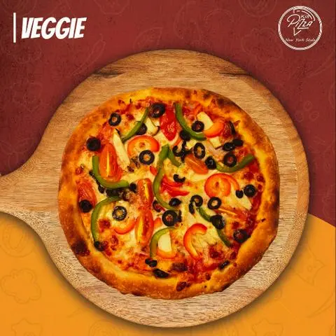 Hình ảnh Veggie Pizza Kích Cỡ 24Cm
