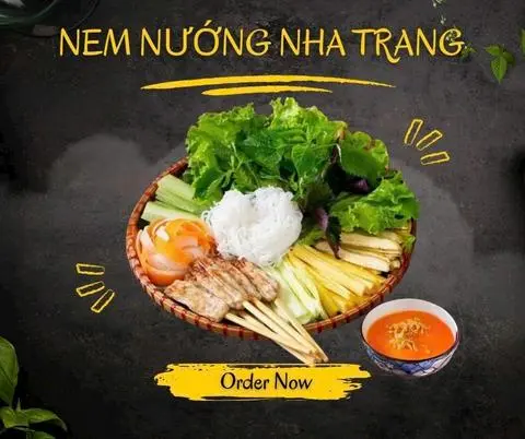 Hình ảnh Nem nướng Nha Trang phần 1 người