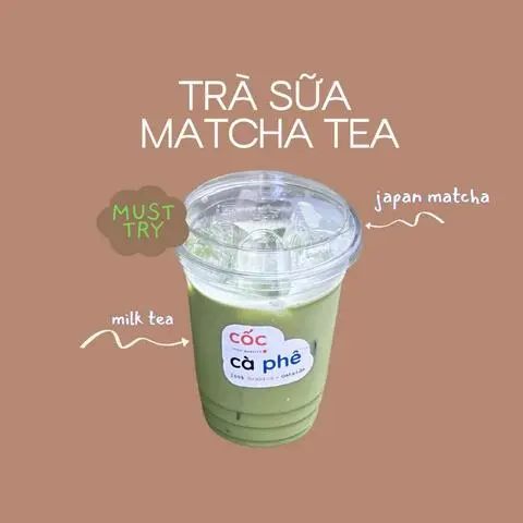 Hình ảnh Trà sữa matcha latte