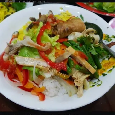 Hình ảnh cơm thập cẩm 