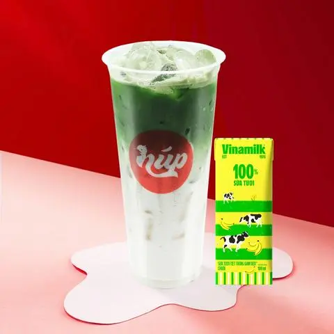 Hình ảnh Matcha Sữa Chuối - Ly 700ml