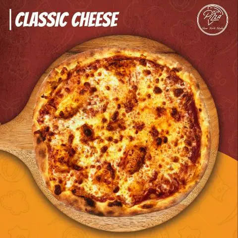 Hình ảnh Classic Cheese Pizza Kích Cỡ 34Cm