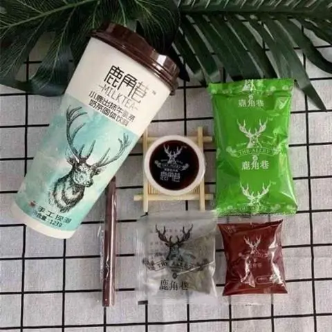 Hình ảnh Trà Sửa Tự Pha The Alley- Matcha Sữa