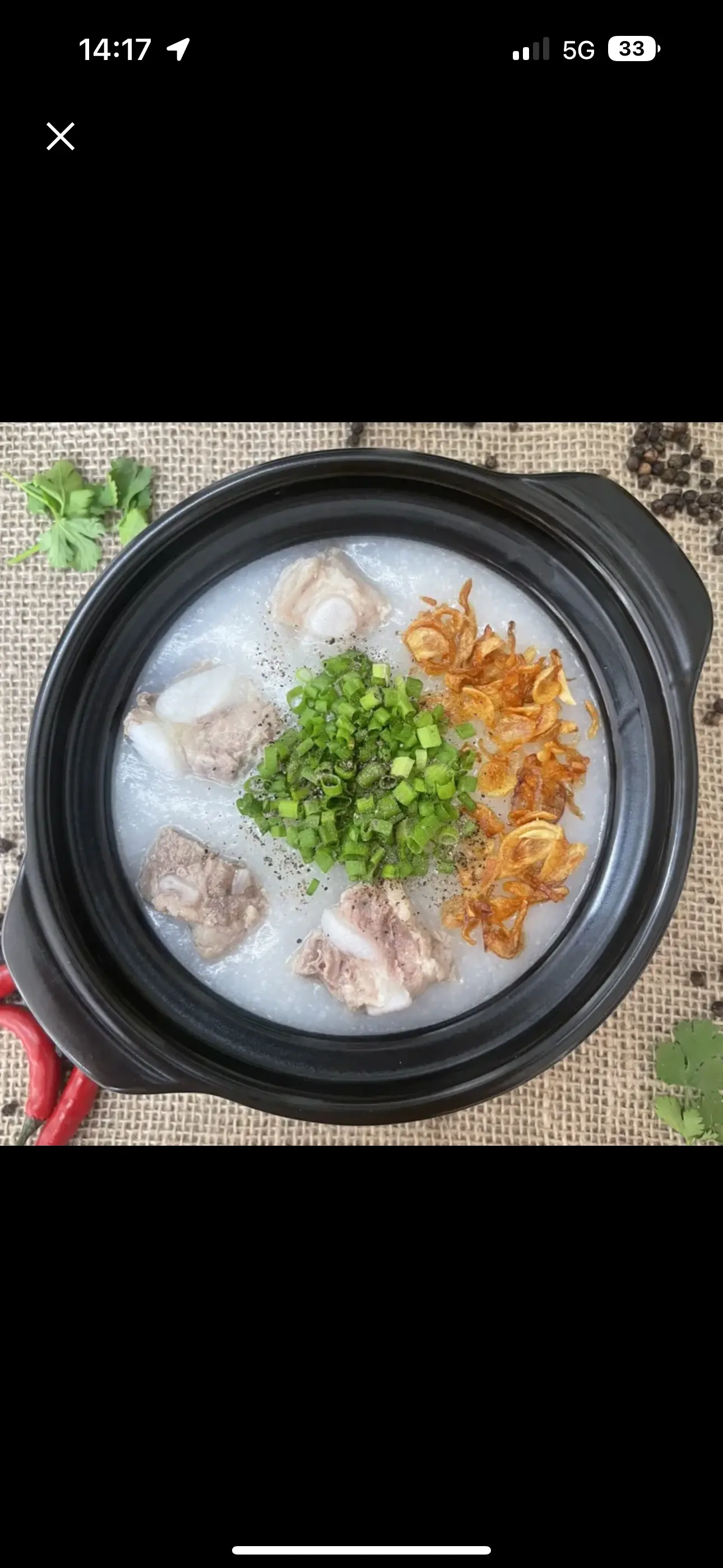 Hình ảnh Cháo Sườn + Bò Bằm