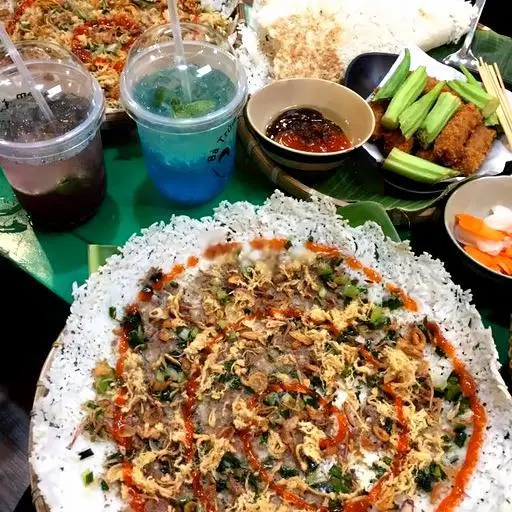 Hình ảnh Combo 6 món - cơm cháy - kho quẹt - pate - mỡ hành - chà bông - rau luộc