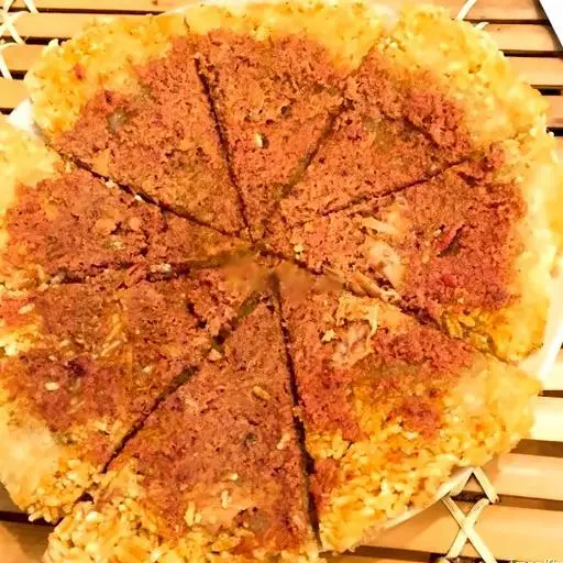 Hình ảnh Cơm cháy kho quẹt pate - chà bông - mỡ hành