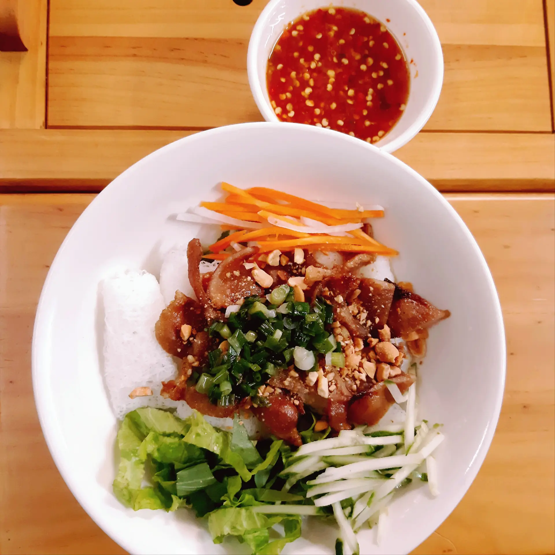 Hình ảnh Bánh hỏi thịt nướng