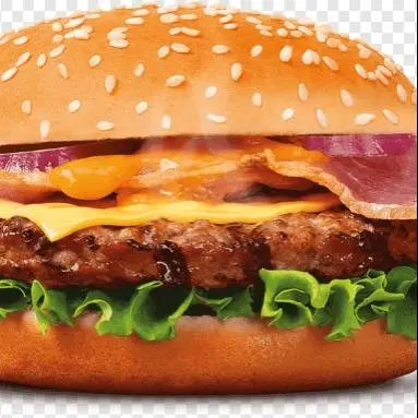 Hình ảnh hamburger  Tôm+Trứng +phô mai