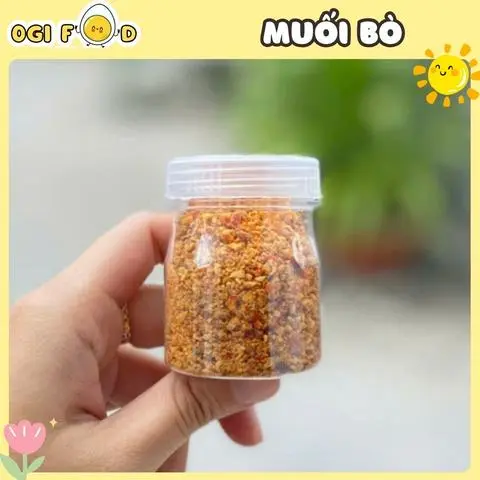 Hình ảnh Muối Bò Chấm Bánh Tráng