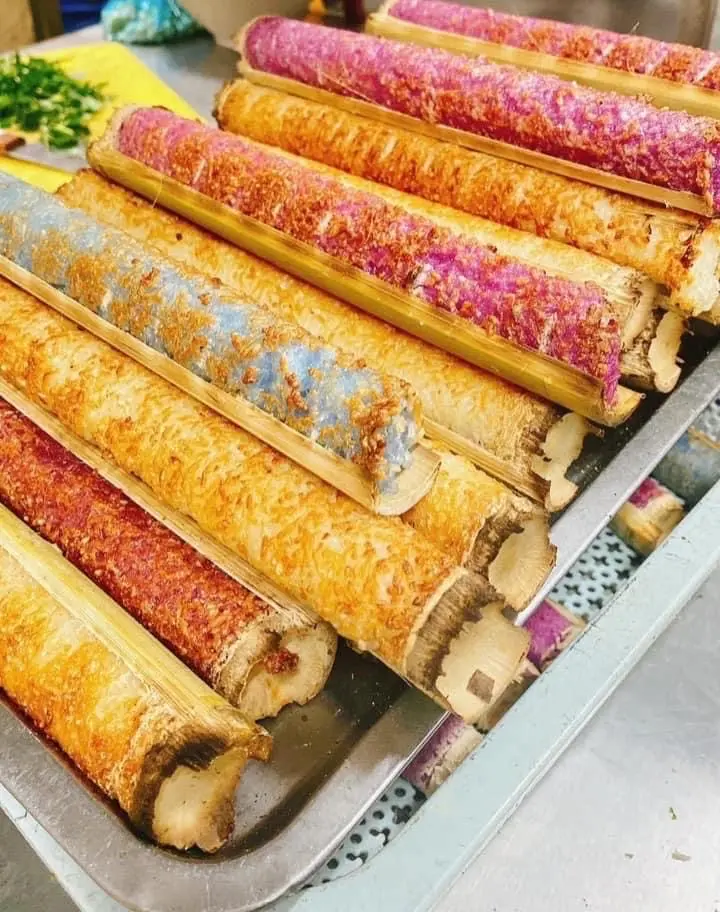 Hình ảnh Cơm lam (mua 2  có tặng kèm 1 muối vừng)