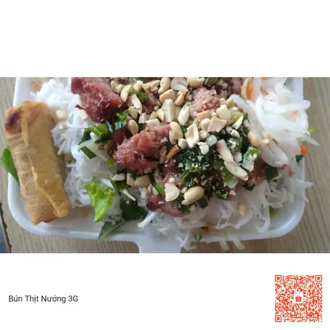 Hình ảnh Bún thịt viên quay