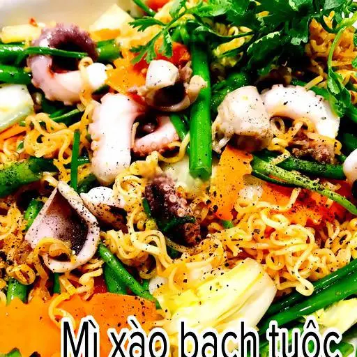 Hình ảnh Mì xào bạch tuộc