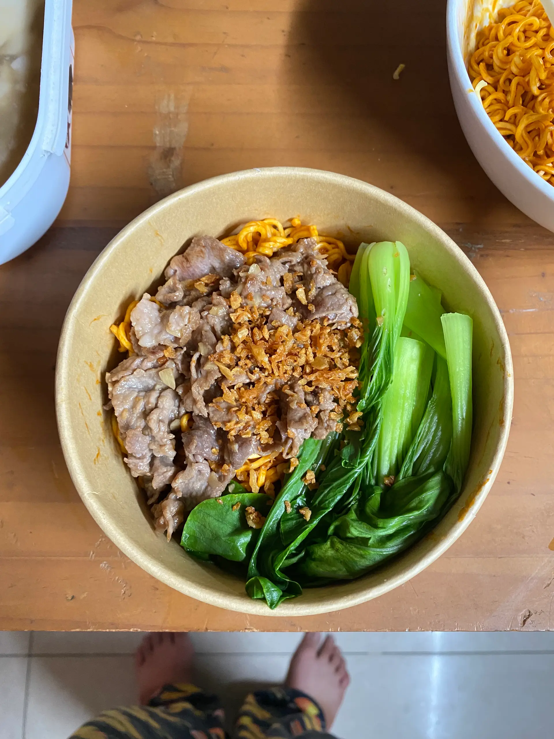 Hình ảnh Mì trộn bò xào - soup