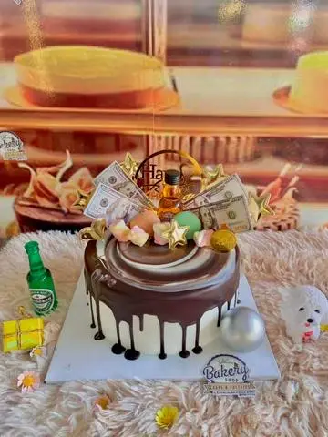Hình ảnh bánh kem mẫu nam 15cm mã 01