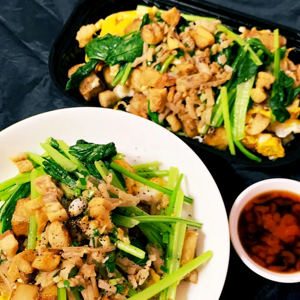Hình ảnh Combo bột chiên và trà sữa