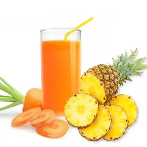 Hình ảnh Nước ép thơm - cà rốt