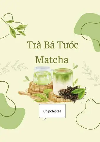 Hình ảnh Trà bá tước matcha