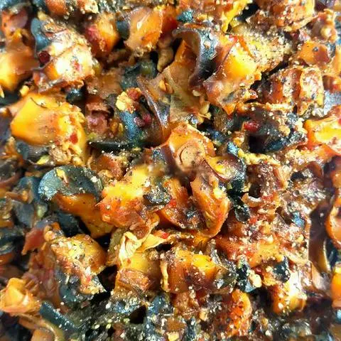 Hình ảnh Cơm ốc bươu kho sả ớt
