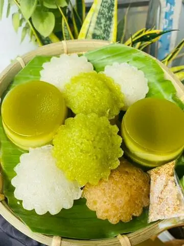 Hình ảnh Combo Bánh bò mini + bánh da lợn