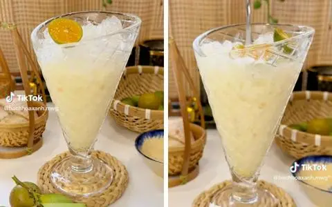 Hình ảnh sữa tắc chua 
