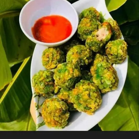 Hình ảnh cá viên cốm xanh (8v)